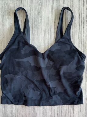 lululemon Align Black Camo Tank Top